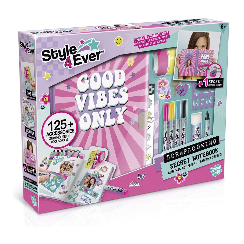 Set de Álbum de Recortes Creativo – Style 4 Ever — Mundo Rayo